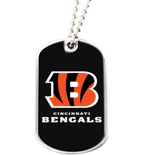 Cincinnati Bengals Dog Tag Necklace