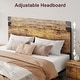 preview thumbnail 12 of 15, Bed Frame with with Wood Headboard