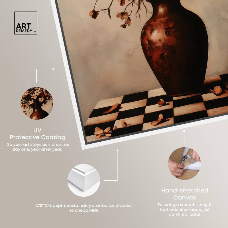 Antique Anthos Aria Canvas by Art Remedy