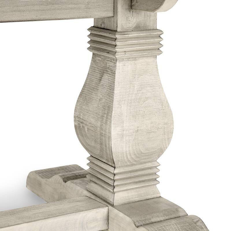 Quincy 94" Dining Table in Nordic Ivory Finish by Kosas Home