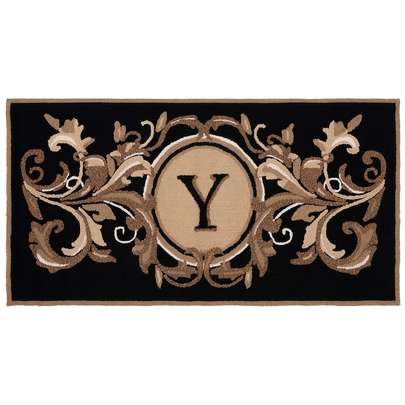 SAFAVIEH Handmade Monogram Diederike Casual Rug
