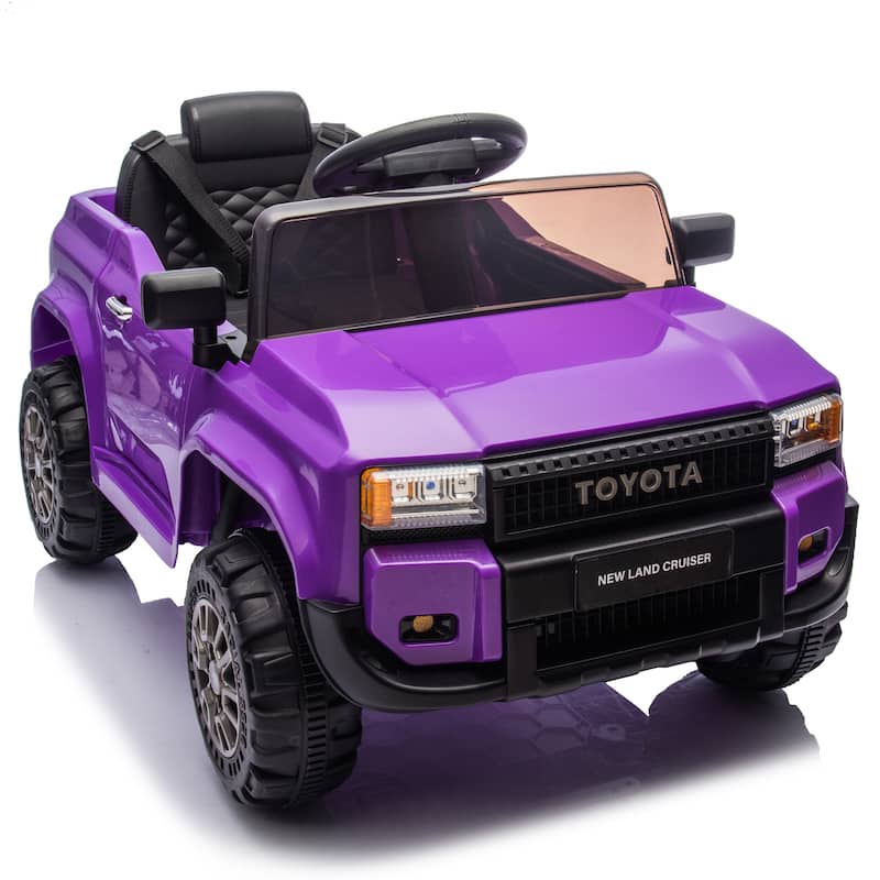 12V Kids Ride On Car W/Parents Control,Licensed Toyota LC250 2024,Four-wheel suspension,Adjustable volume,For Kids Aged 2-4