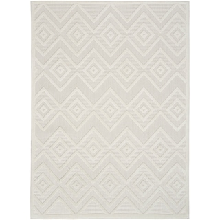 Nourison Versatile Indoor/Outdoor Geometric Flatweave Area Rug