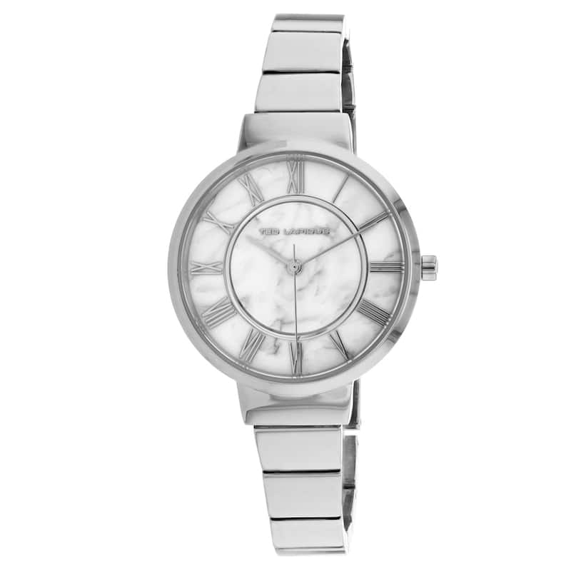Ted Lapidus Women's Classic Marble white Dial Watch - A0714IARX - Marble white - 6 (36)