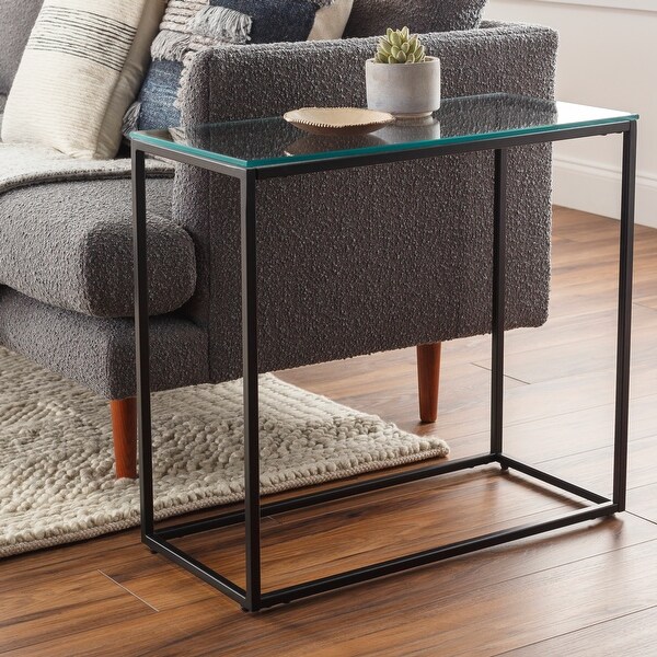 Cumo Modern Rectangular Mixed Material Frame End Table On Sale Bed Bath Beyond 36263919