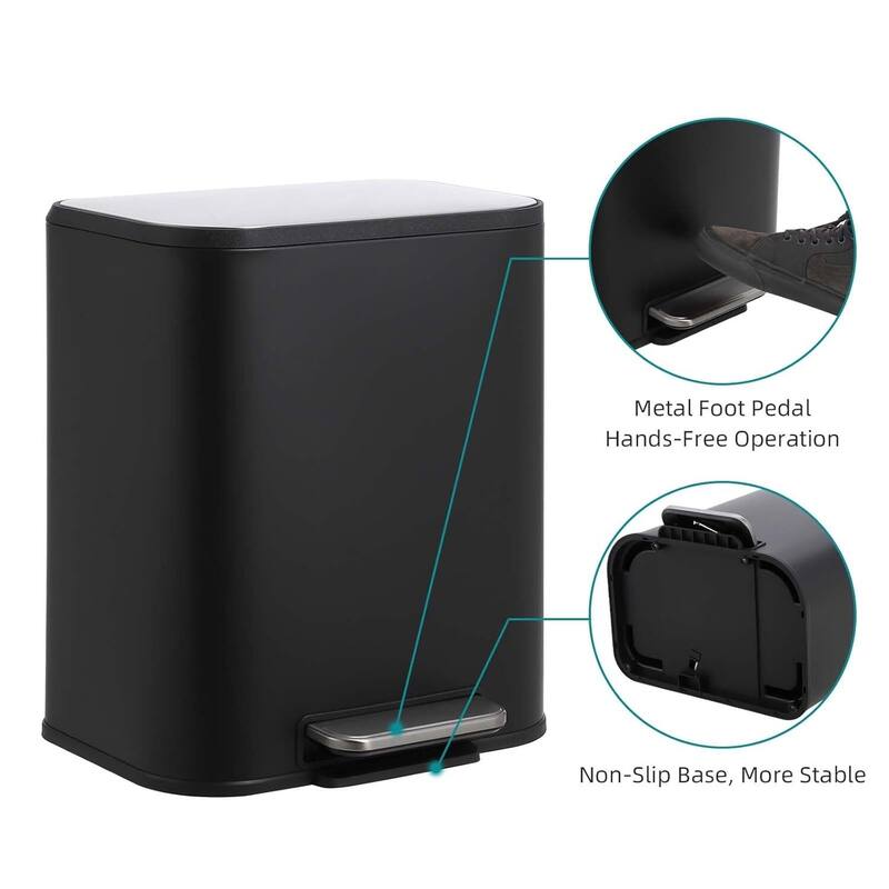 5.3 Gallon Trash Can