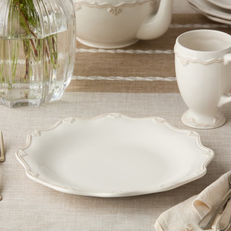 Certified International Heritage Scroll Dinner Plates,Set of 4 - 11'' W x 11'' D x 1.375'' H