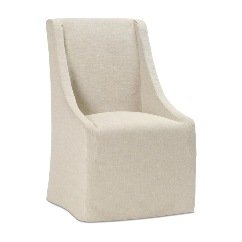 Classic Home Warwick Upholstered Rolling Dining Chair