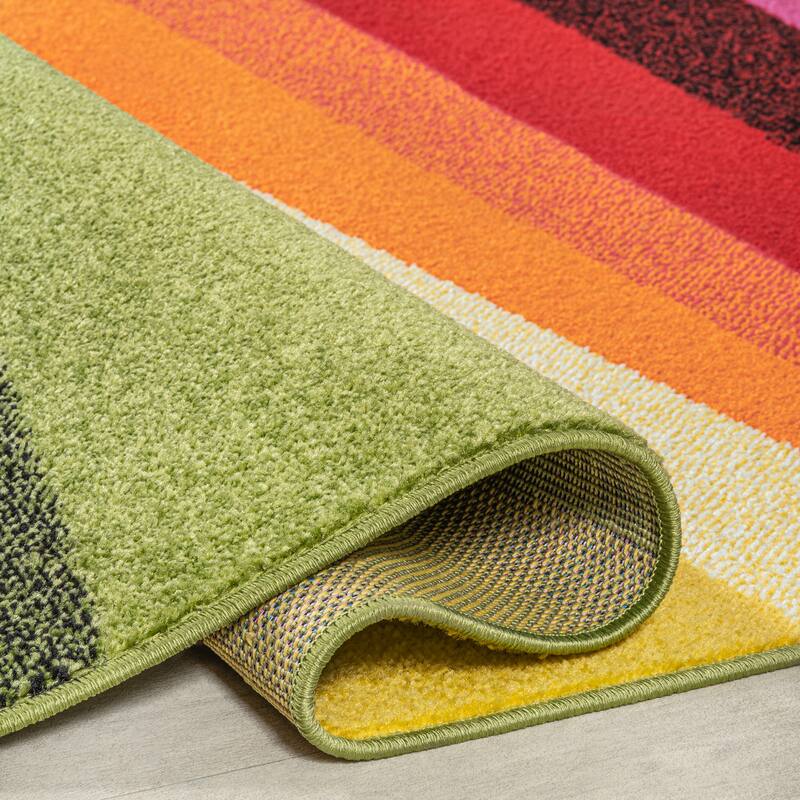 JONATHAN Y Tobago Abstract Swirl Area Rug
