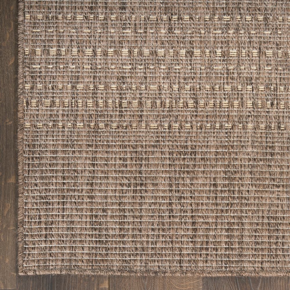 Nourison Tulum Indoor/Outdoor Striped Area Rug