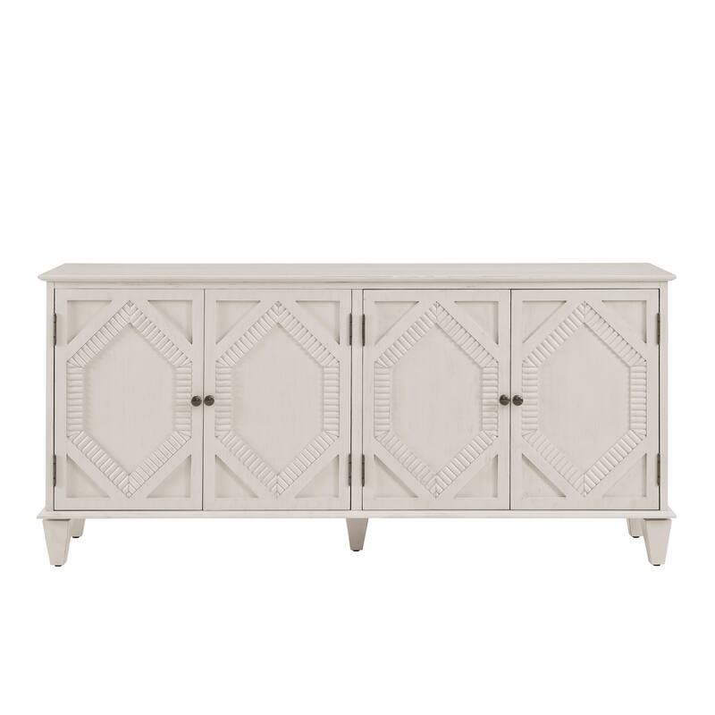 65.2" Mid Century Modern Sideboard Buffet Cabinet with Storage