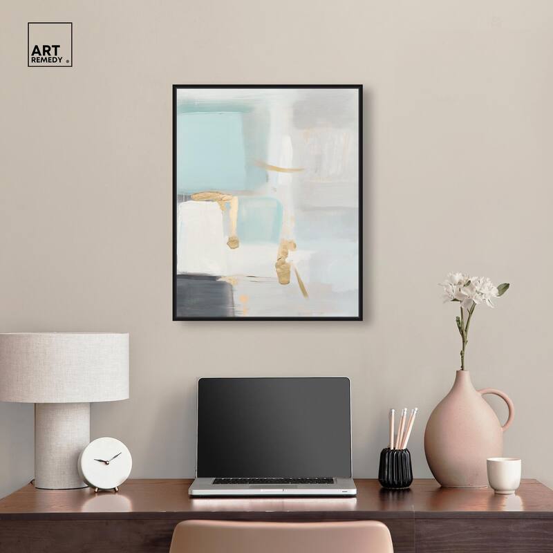Pale Radiance I Canvas by Art Remedy
