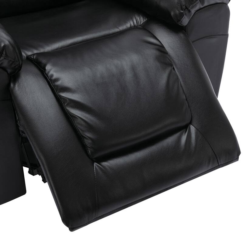 2 Seater Home Theater Recliner Manual Recliner Chair with a Storage Box and Two Cup Holders for Living Room,Bedroom