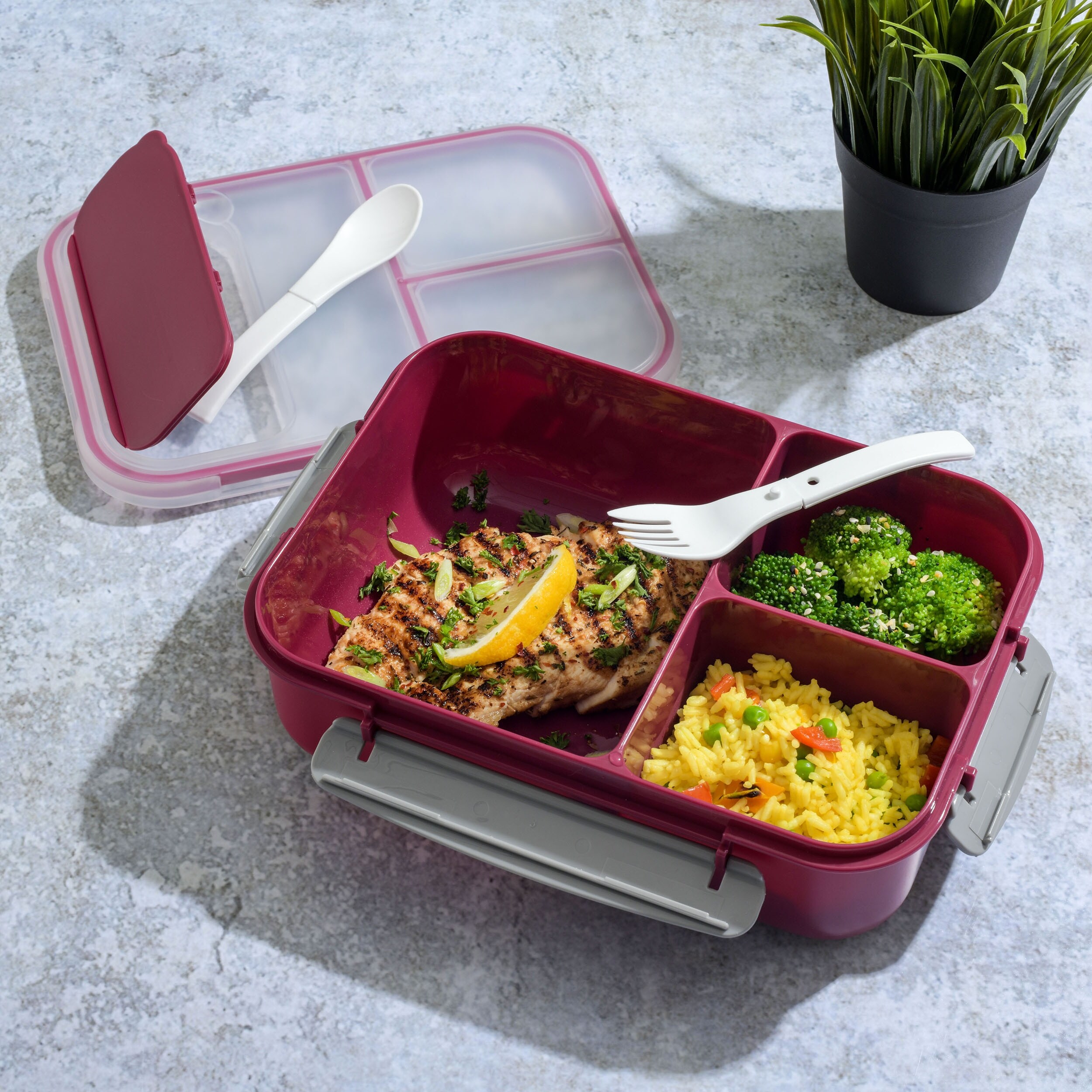 710ml Stainless Food Thermal Jar Insulated Soup Containers Lunchbox with  Spoon - China Bento Box and Tableware price