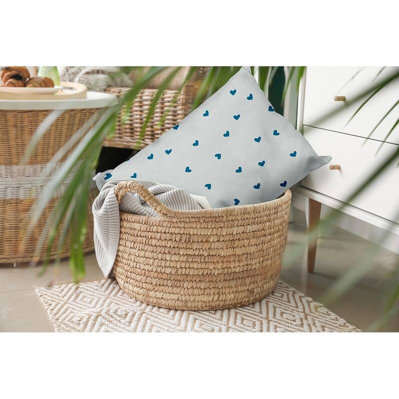 Little Hearts Valentines Day Decorative Throw Pillow