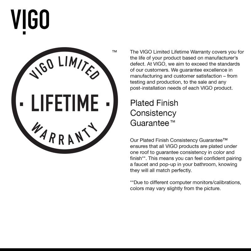 VIGO Giovanni 17"L x 17"W Glass Vessel Sink and Seville 13"H Faucet Set