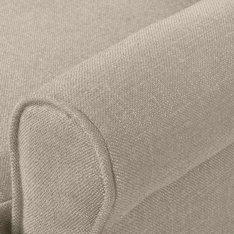Serta Copenhagen 61" Loveseat for Two People, Pillowed Back Cushions and Rounded Arms, Durable Modern Upholstered Fabric