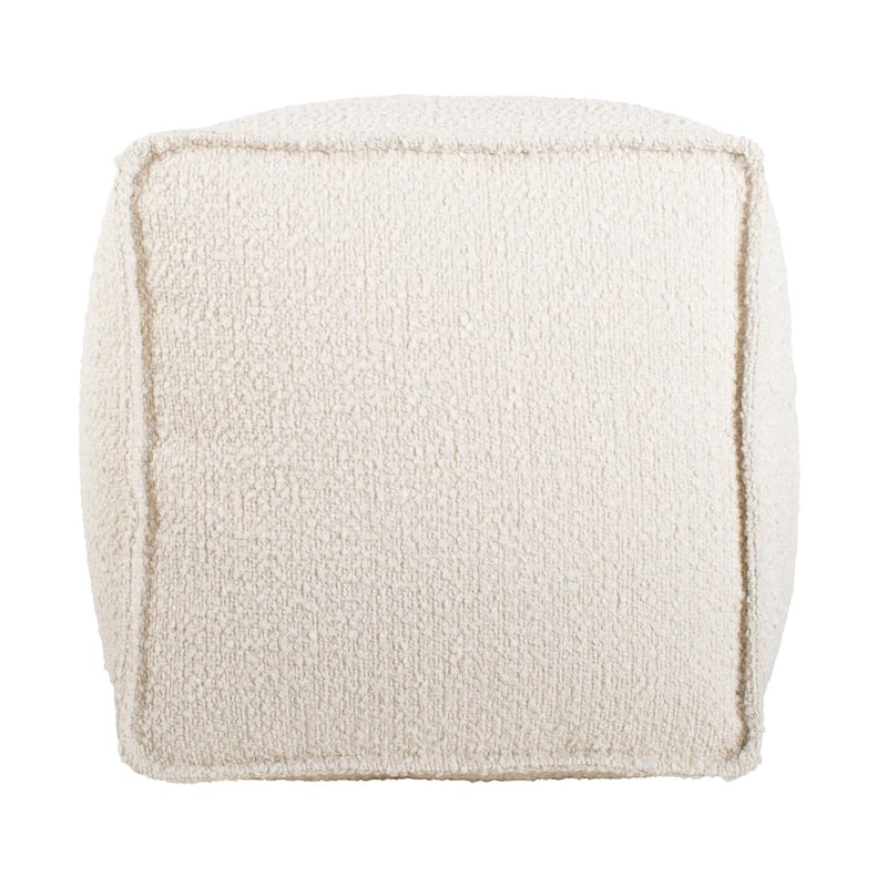 Allan Andrews Square Pouf Barbet Natural