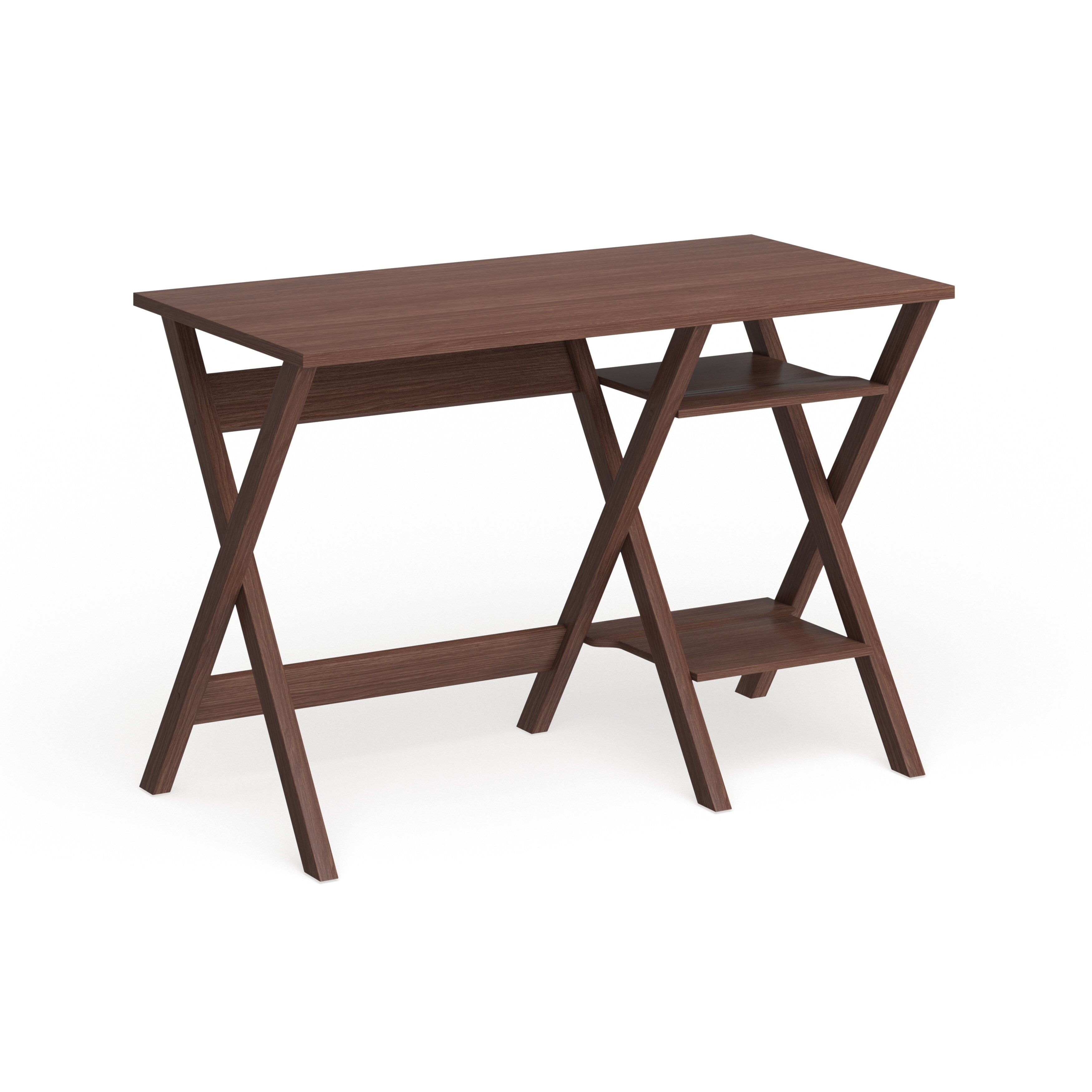 Carson Carrington Tornea Oak Finished Modern Writing Desk On