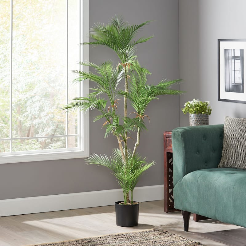 Troup Artificial Tabletop Palm Tree by Christopher Knight Home