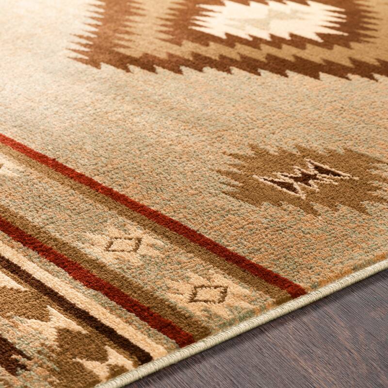 Livabliss Nurzhan Southwestern Area Rug