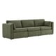 preview thumbnail 131 of 179, Mia Oversized Modular Sectional Fabric Sofa