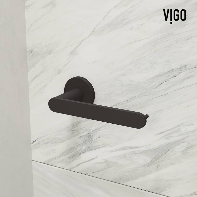 VIGO Arden 4-Piece Bathroom Hardware Accessory Set with 24 in. Towel Bar, Toilet Paper Holder, Hand Towel Holder, Hook
