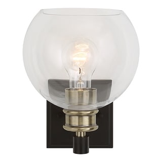 Uttermost Kent Edison 1 Light Sconce - 9"H x 7"W x 8"D
