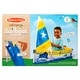 preview thumbnail 1 of 3, Melissa & Doug Let's Explore Sailboat Play Set Multi - Kids