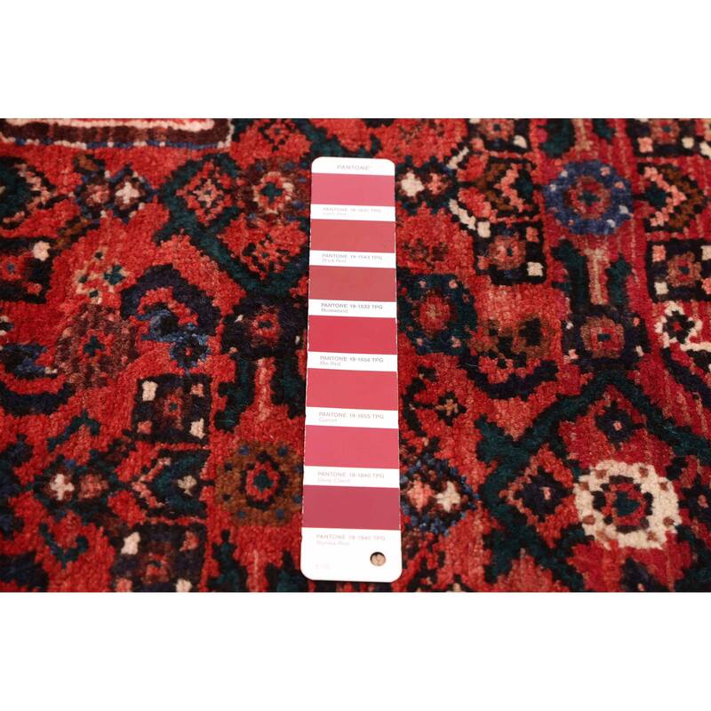 ECARPETGALLERY Hand-knotted Andelz Red Wool Rug - 5'1 x 7'4