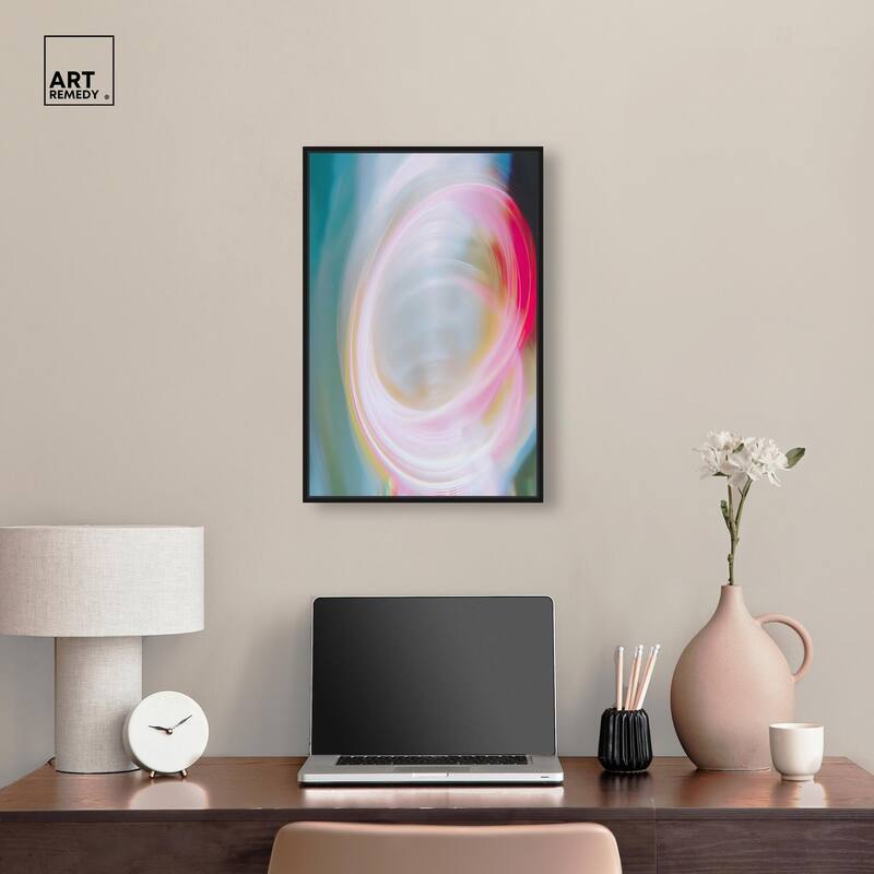Swirling Light III Canvas by Art Remedy
