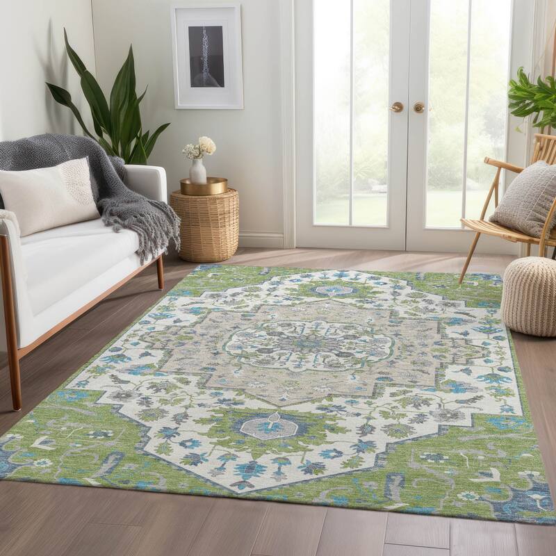 Premium Washable Super Soft Traditional Boho Mayfield Rug