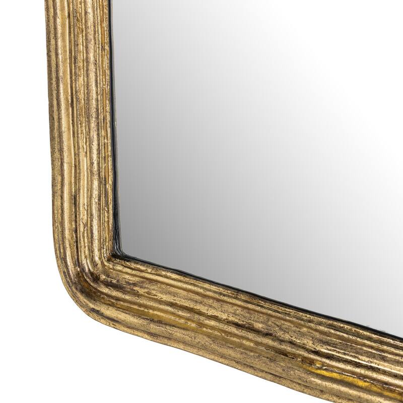 Haven Home Christina Mirror - Antiqued Gold Leaf