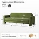 preview thumbnail 24 of 39, HULALA HOME Isai Modern Curved Velvet Sofa