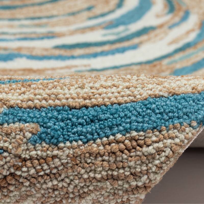Liora Manne Capri Big Wave Indoor/Outdoor Area Rug