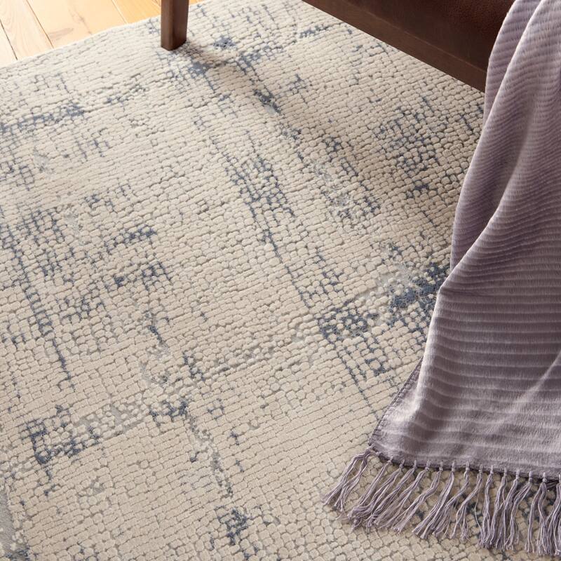 Rustic Textures Vintage Abstract Modern Area Rug