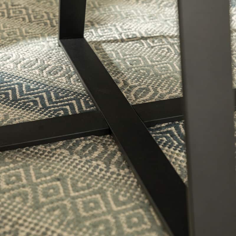 Middlebrook Designs Barnett Round Metal Wrap Coffee Table