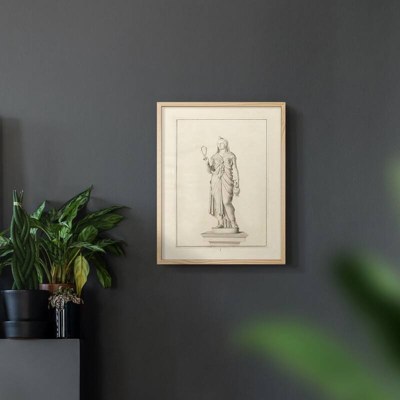 Vintage Sketch CXVI -Framed Print