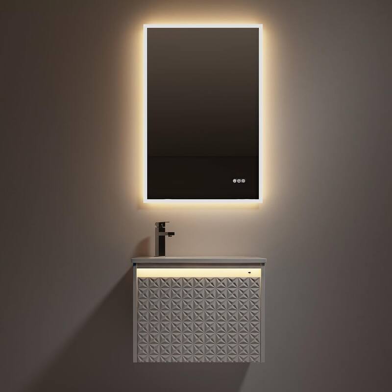 Blossom Wall Mounted Bathroom Vanity with Sink
