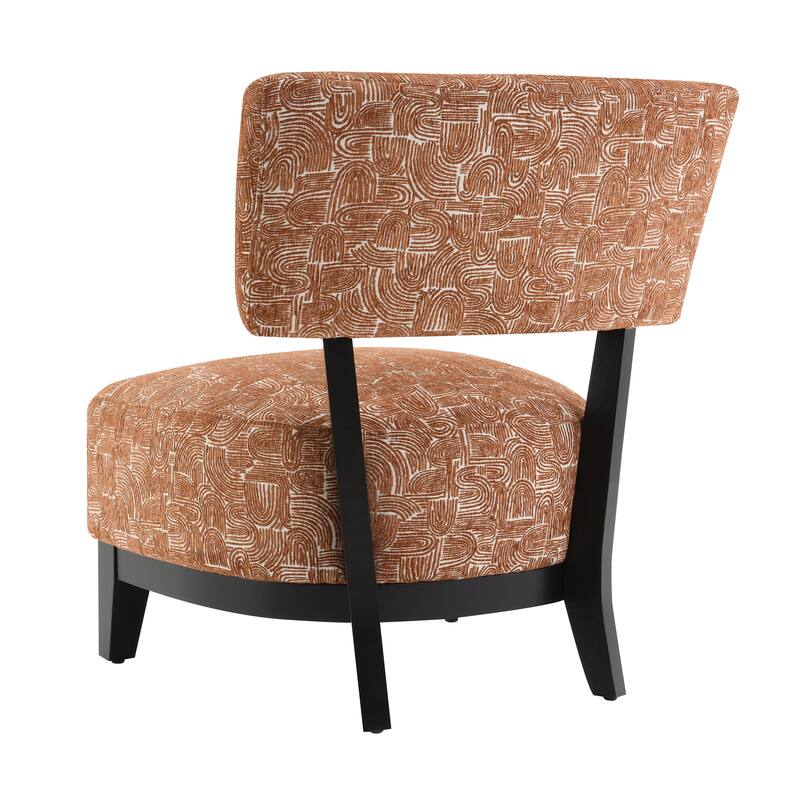 Furniture of America Phaen Modern 28-inch Pattern Fabric Accent Chair