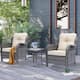 Option Beige-Gray Rattan