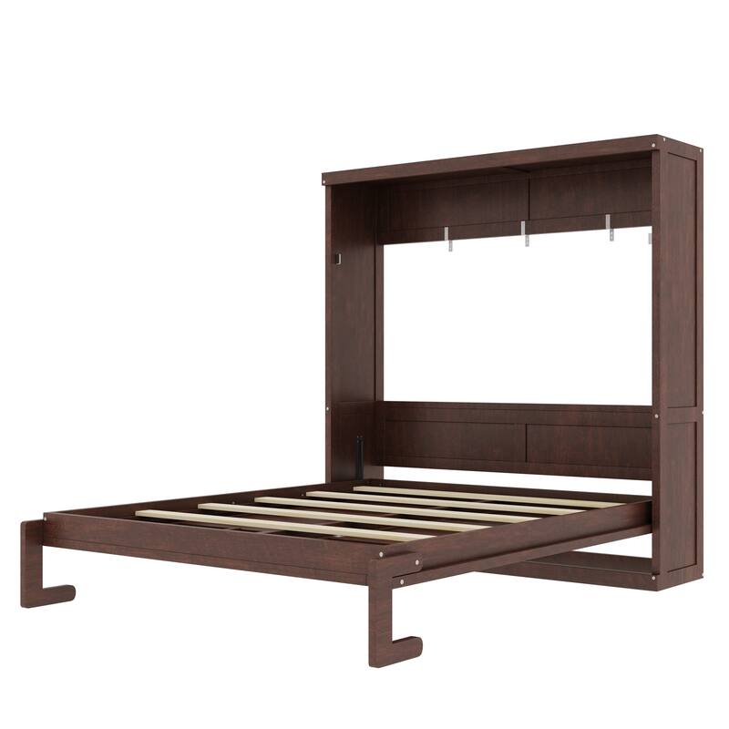 Murphy Bed with Foldable Cabinet Design by Harper&Bright Designs