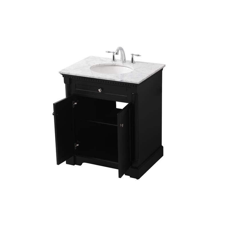Petal 24 - 30 Inch Single Bathroom Vanity