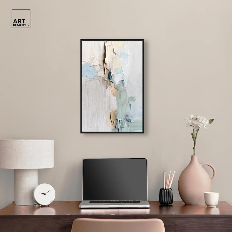 Impasto Intervals III Canvas by Art Remedy