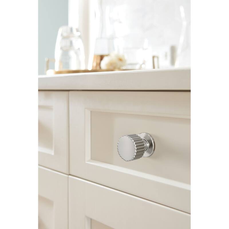 Amerock BP37652 Ballard 1-1/8" Fluted Mushroom Cabinet Knob