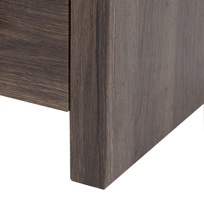 Spring Mill Nixie 18.5" Small Bathroom Vanity With Cabinet, Drawer, and White Sink Top