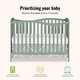 preview thumbnail 12 of 11, Dream On Me Chelsea 5-in-1 Convertible Crib
