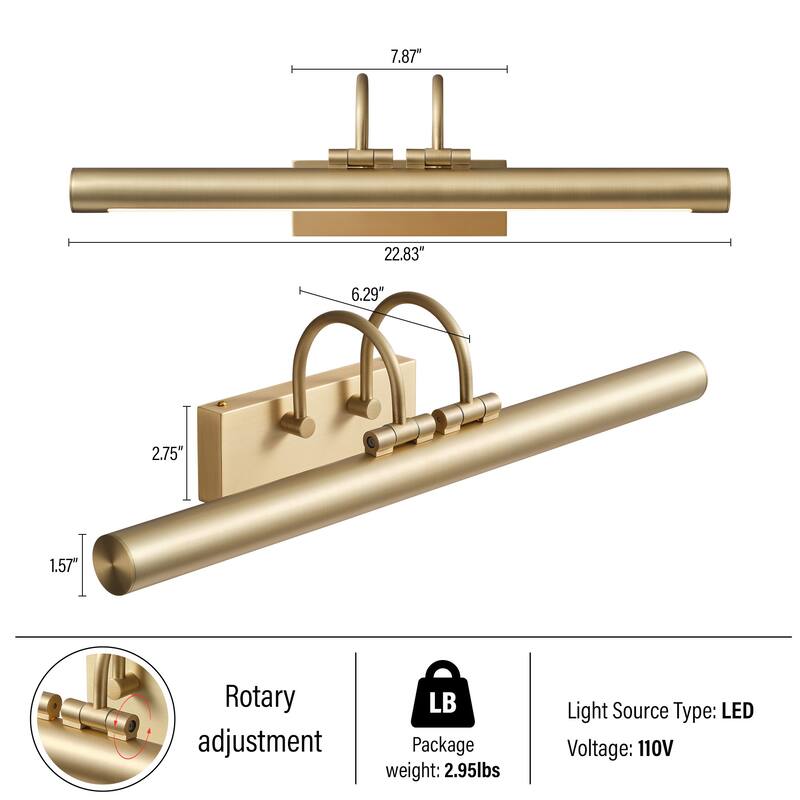 KAYLA Bathroom Vanity Light 18/24 inch