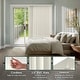 preview thumbnail 3 of 15, Cordless Vertical Blinds Oxford Alabaster
