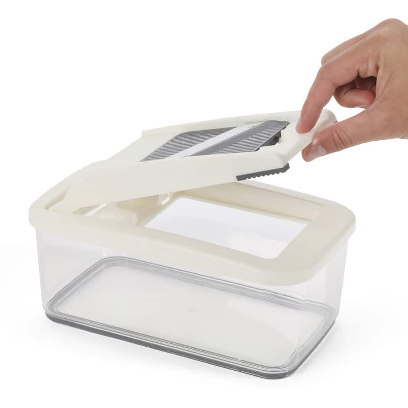 Calphalon Aero 8 in 1 & 5 in 1 Vegatebale Chopper and Dicer, Food Chopper with Container